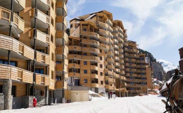 Electra Residence, Avoriaz, External